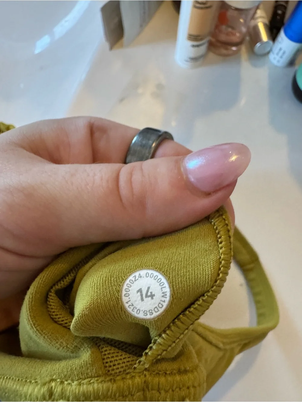 Lululemon Align Bra Tank in Chartreuse Size 14